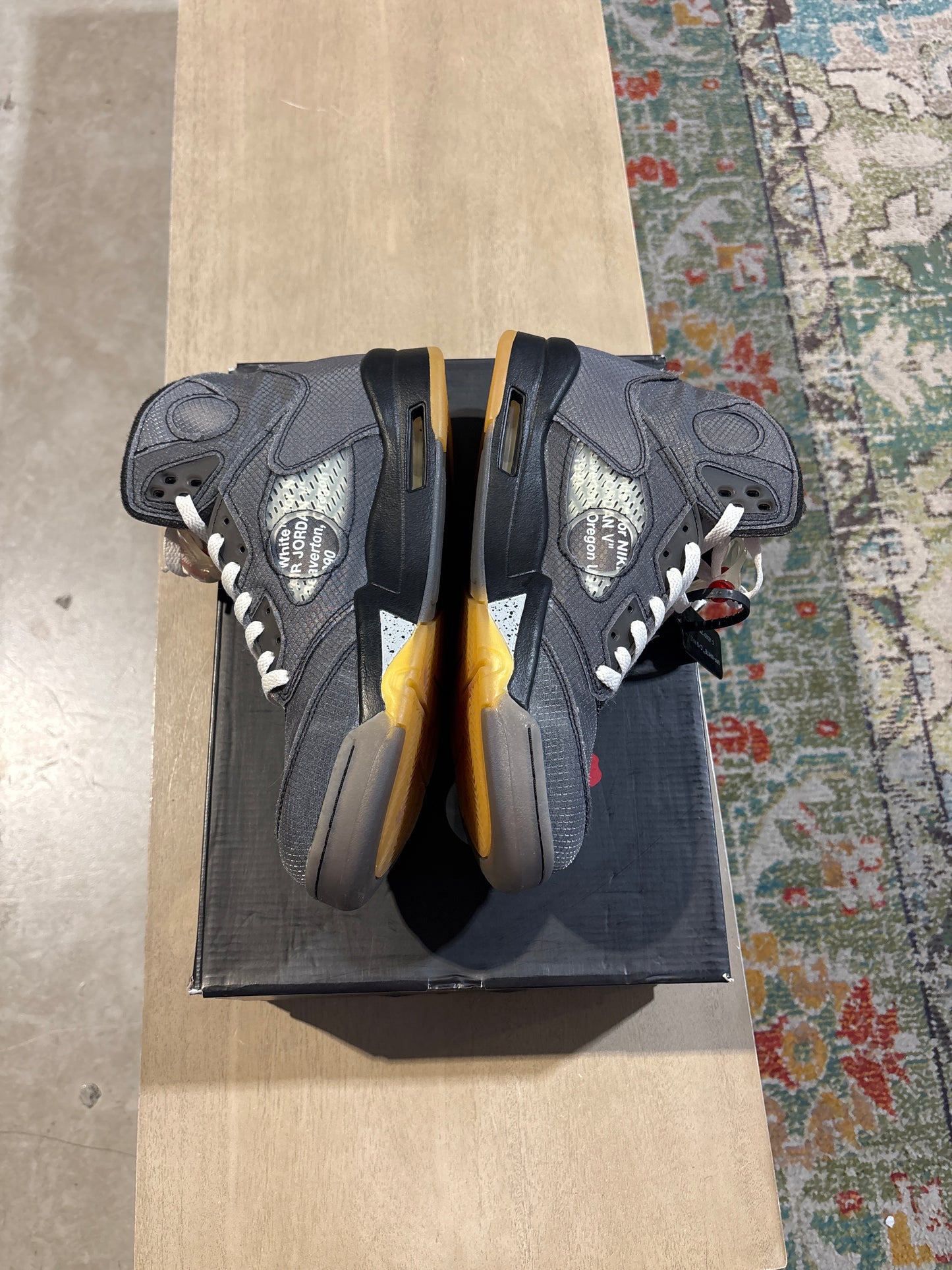 Jordan 5 Offwhite Muslin Used Sz 11
