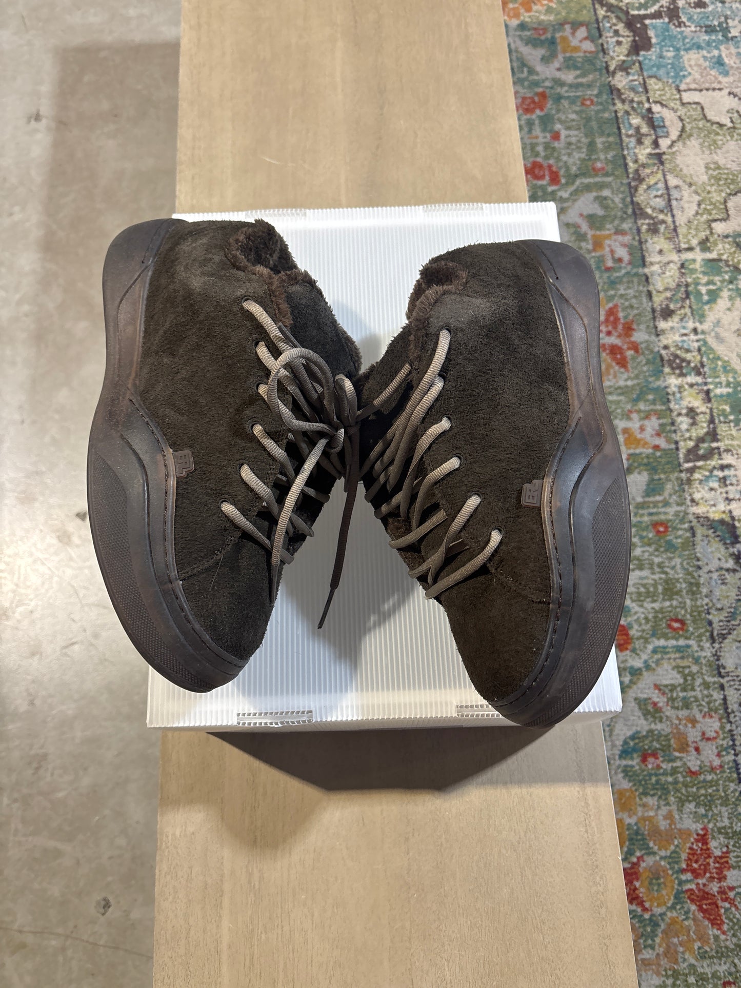 ERL Vamp Sneaker Brown/Brown Used Sz 12