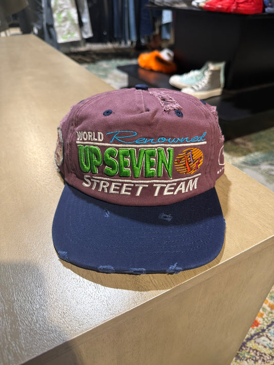 Up7 Skate SnapBack Plum