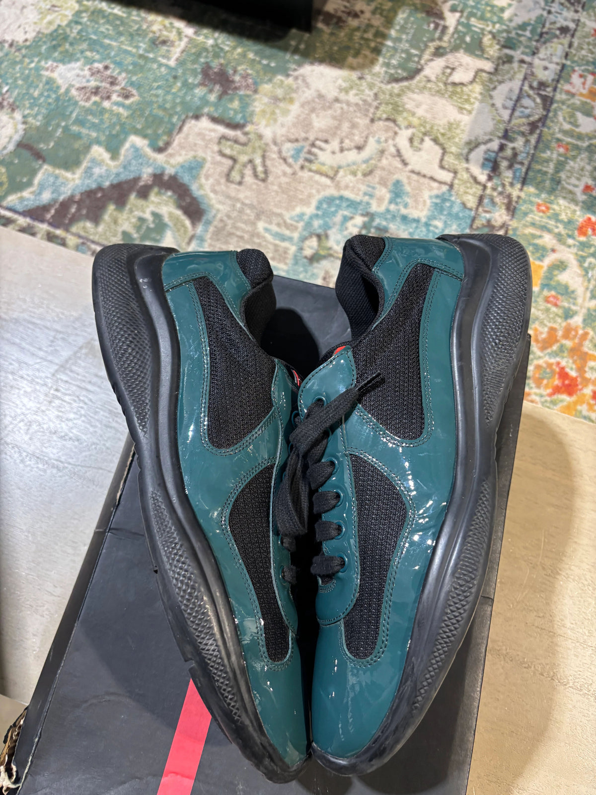 Prada Cup Dark Green/Black - Pre-Owned