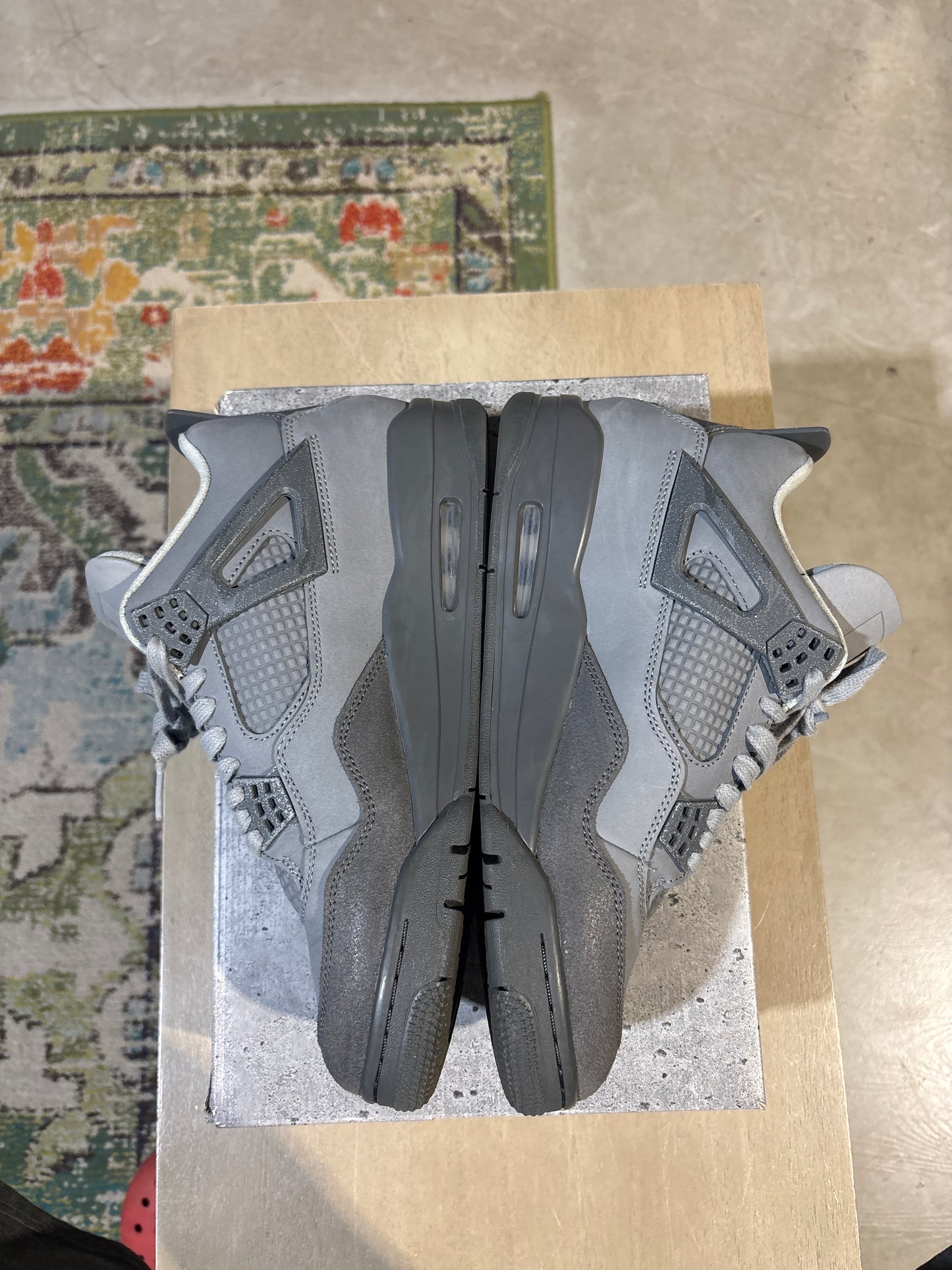 Jordan 4 Wet Cement Used Sz 8.5