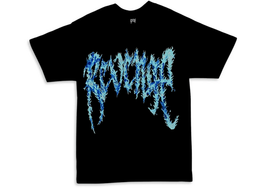 revenge blue flame tee