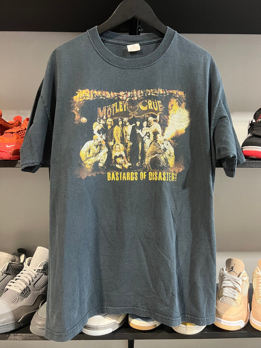 Vintage Motley Crue bastards of disaster tee