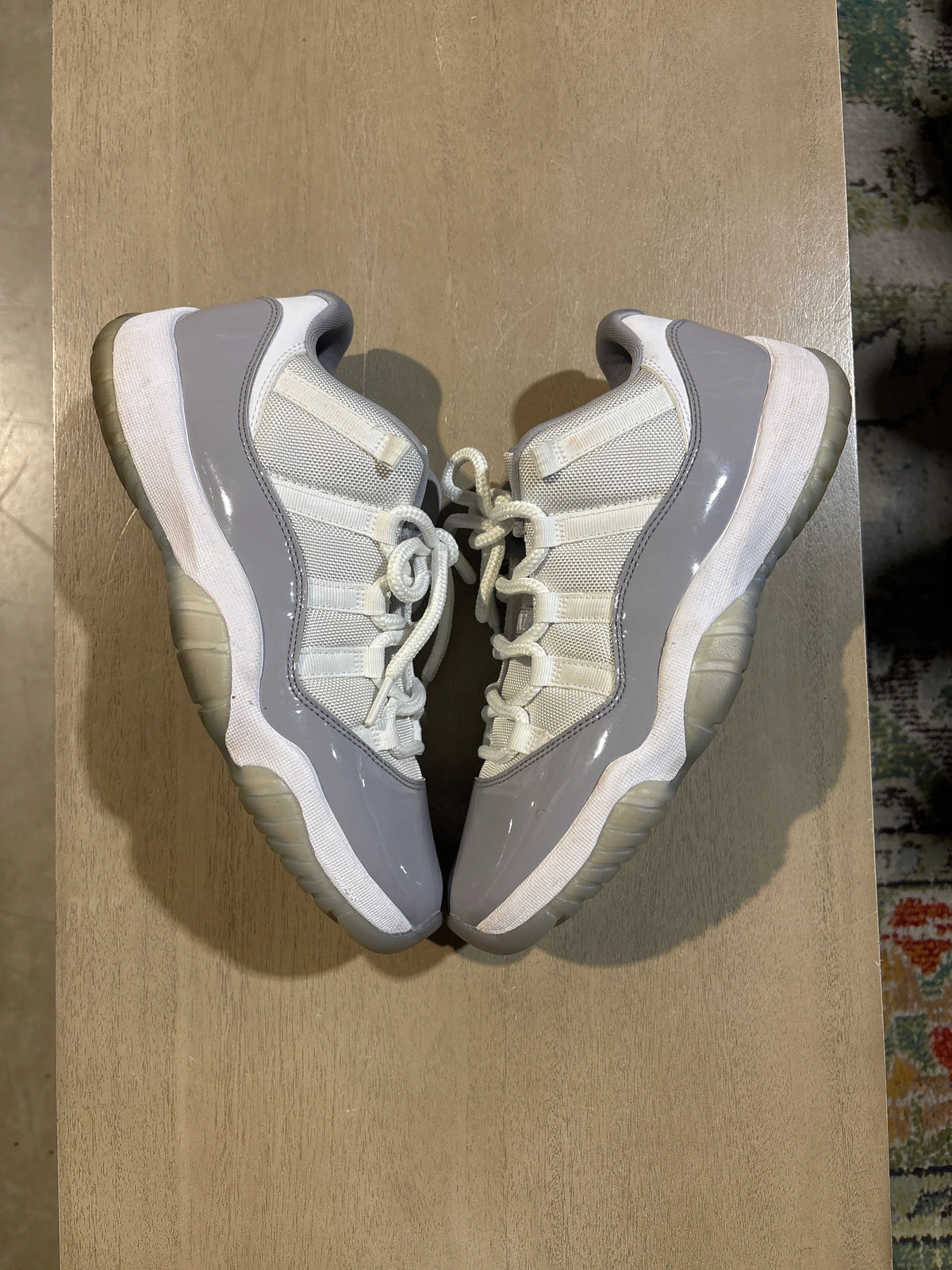 Jordan 11 Retro Low Cement Grey - Pre-Owned