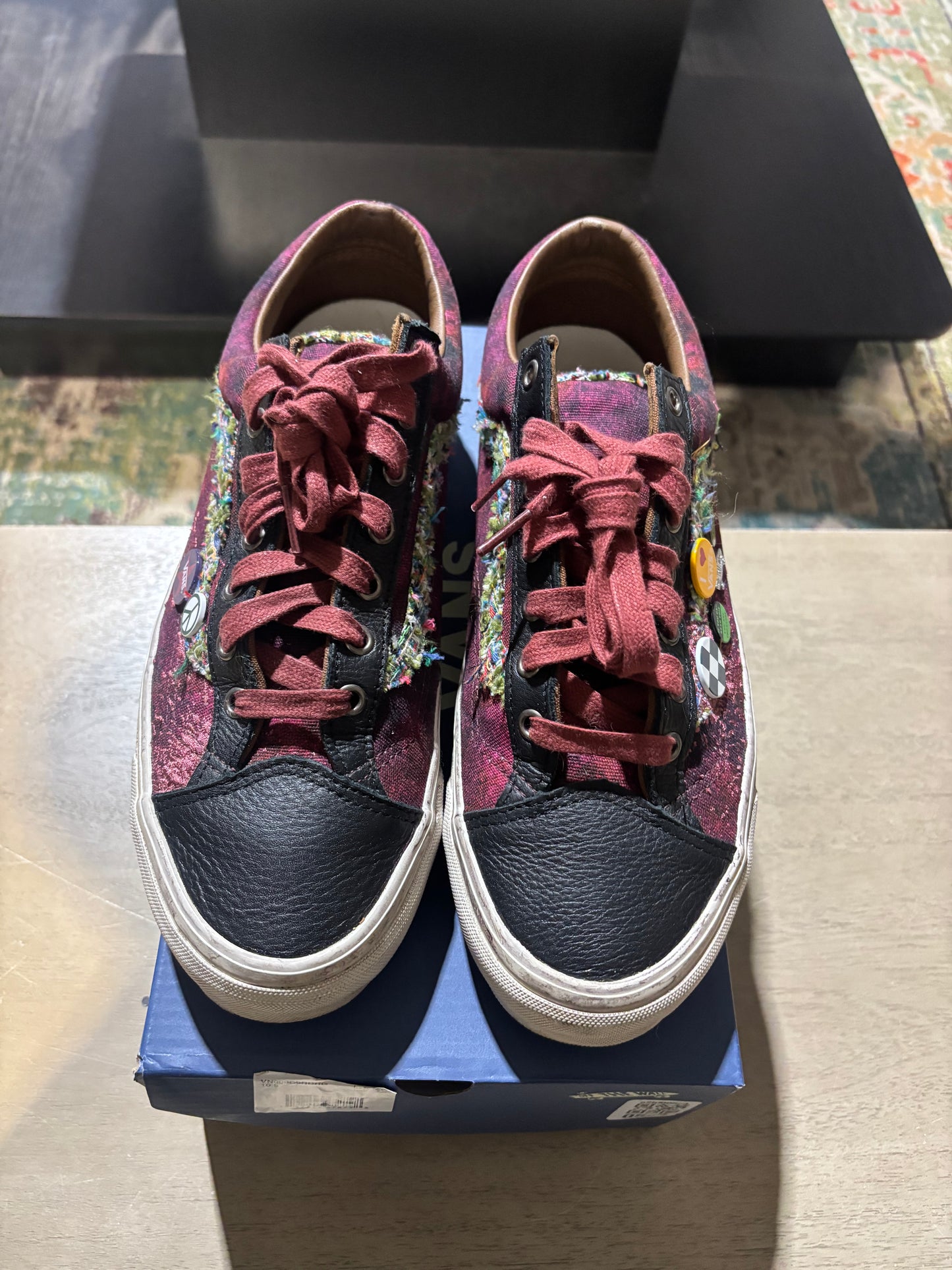 Vans Old Skool 36 LX Souvenir Burgundy used sz 10.5