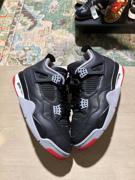 Jordan 4 Bred Reimagined Used Sz 9 NB