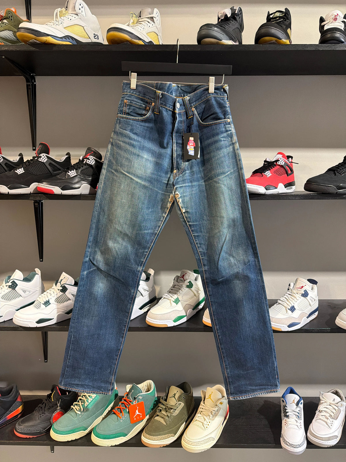 Evisu Logo Pocket Denim Sz 30 - Pre-Owned