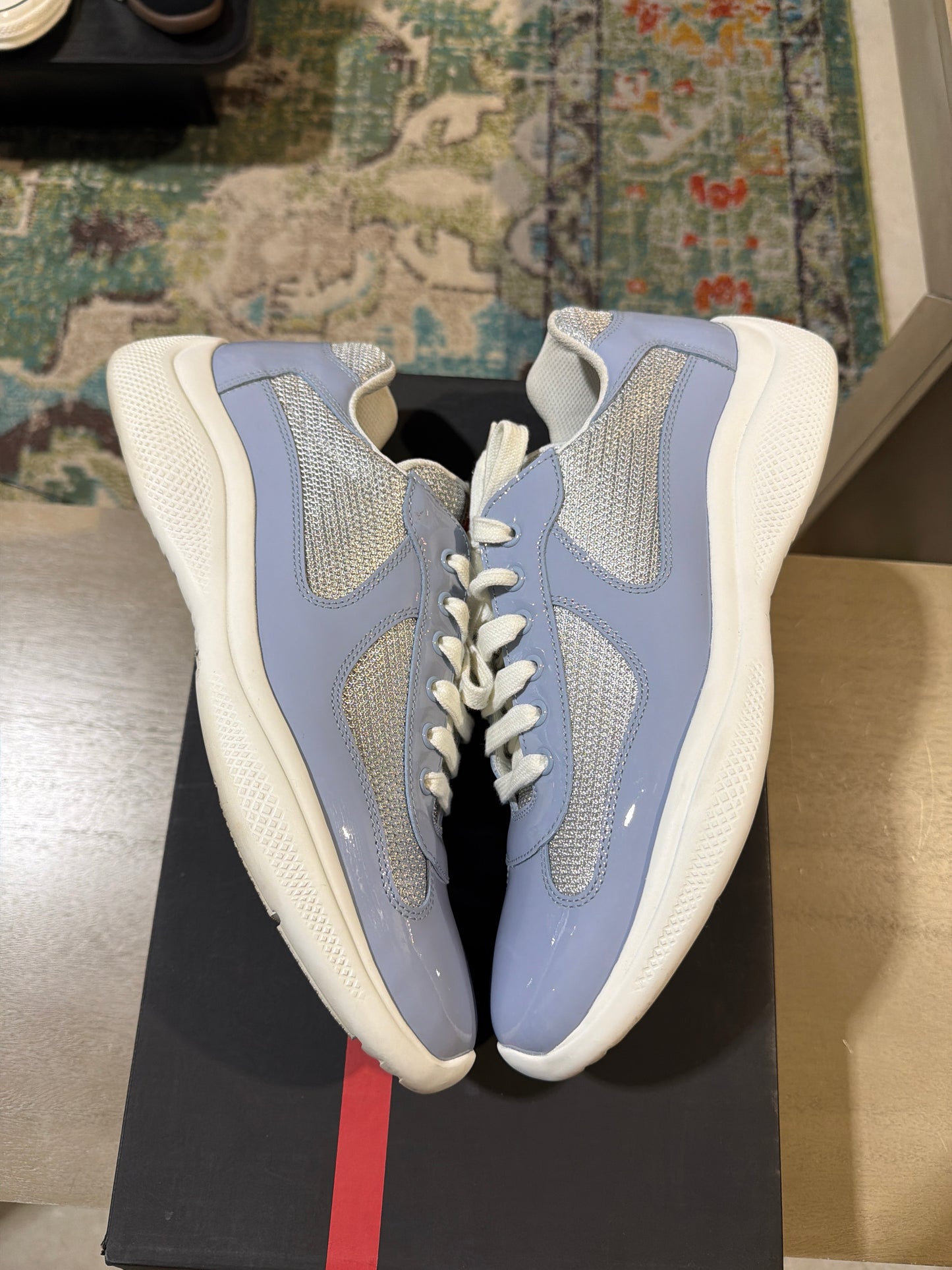 Prada Americas Cup Light purple Used Sz 9