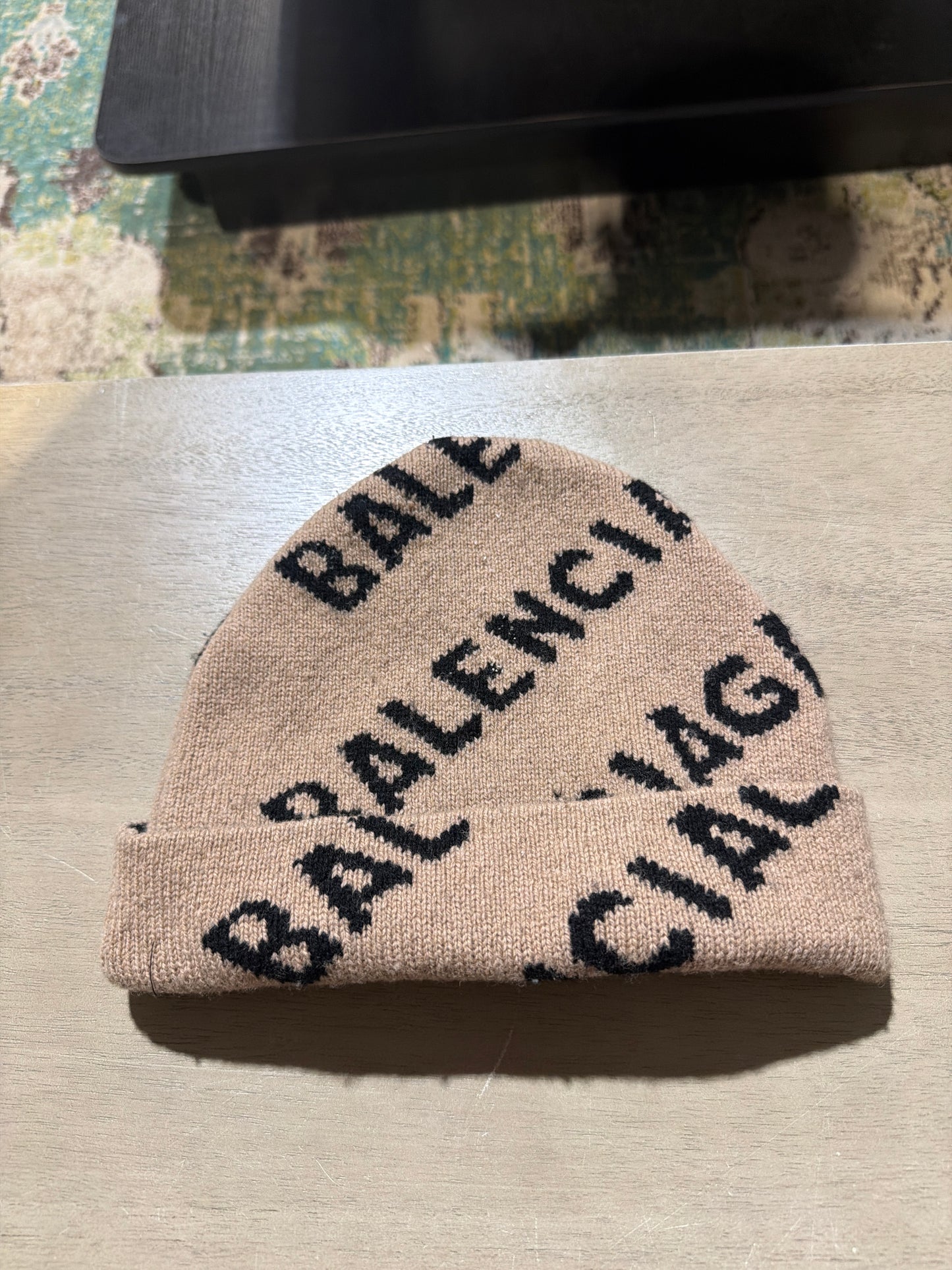 Balenciaga Brown/Black ALP Beanie