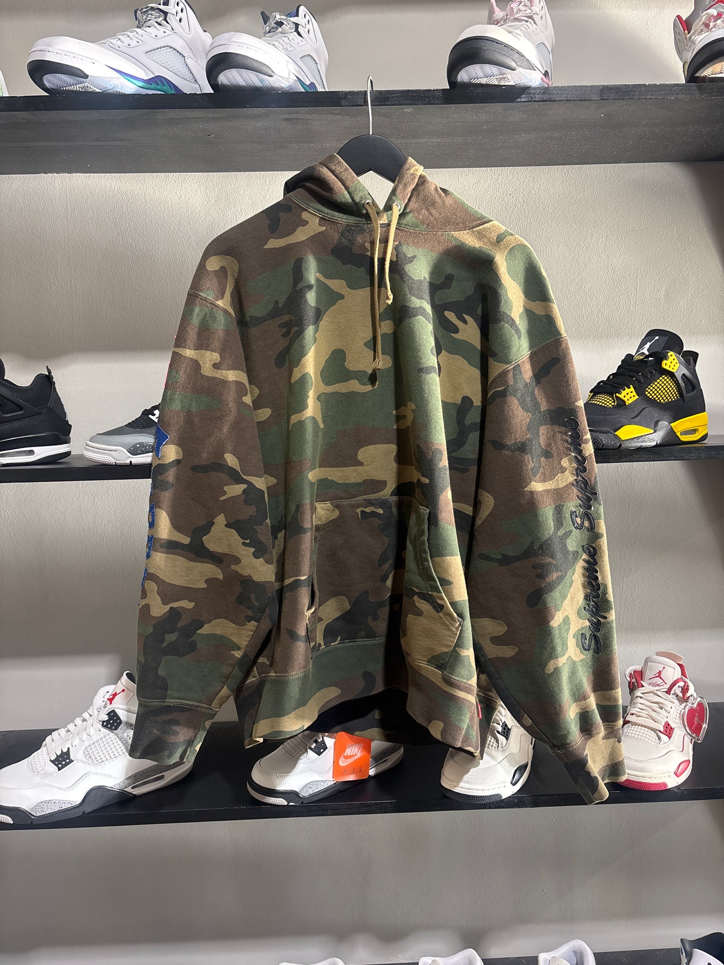 Supreme Camo Multi Logo Hoodie