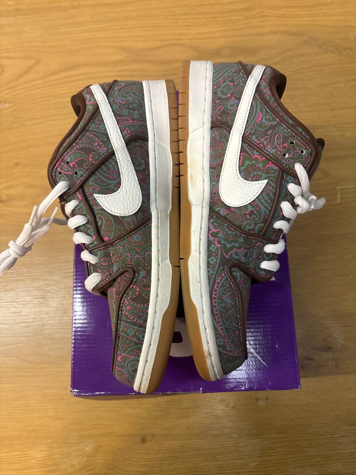 DUNK LOW PRO PREMIUM SB PAISLEY Used Sz 10.5