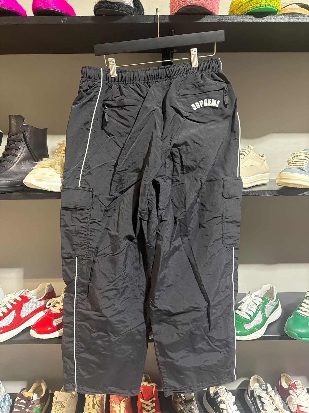 Supreme Nike Black Track Pants