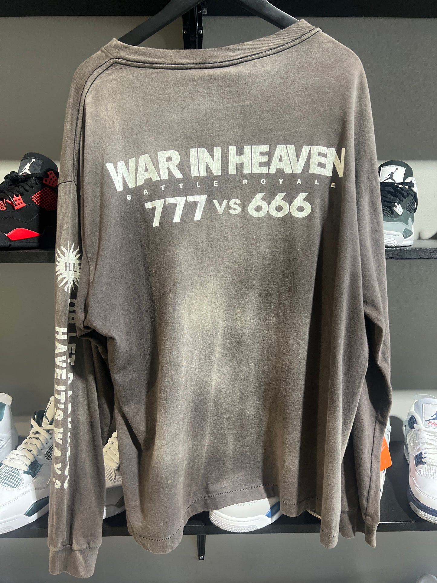 saint Micheal war in heaven long sleeve