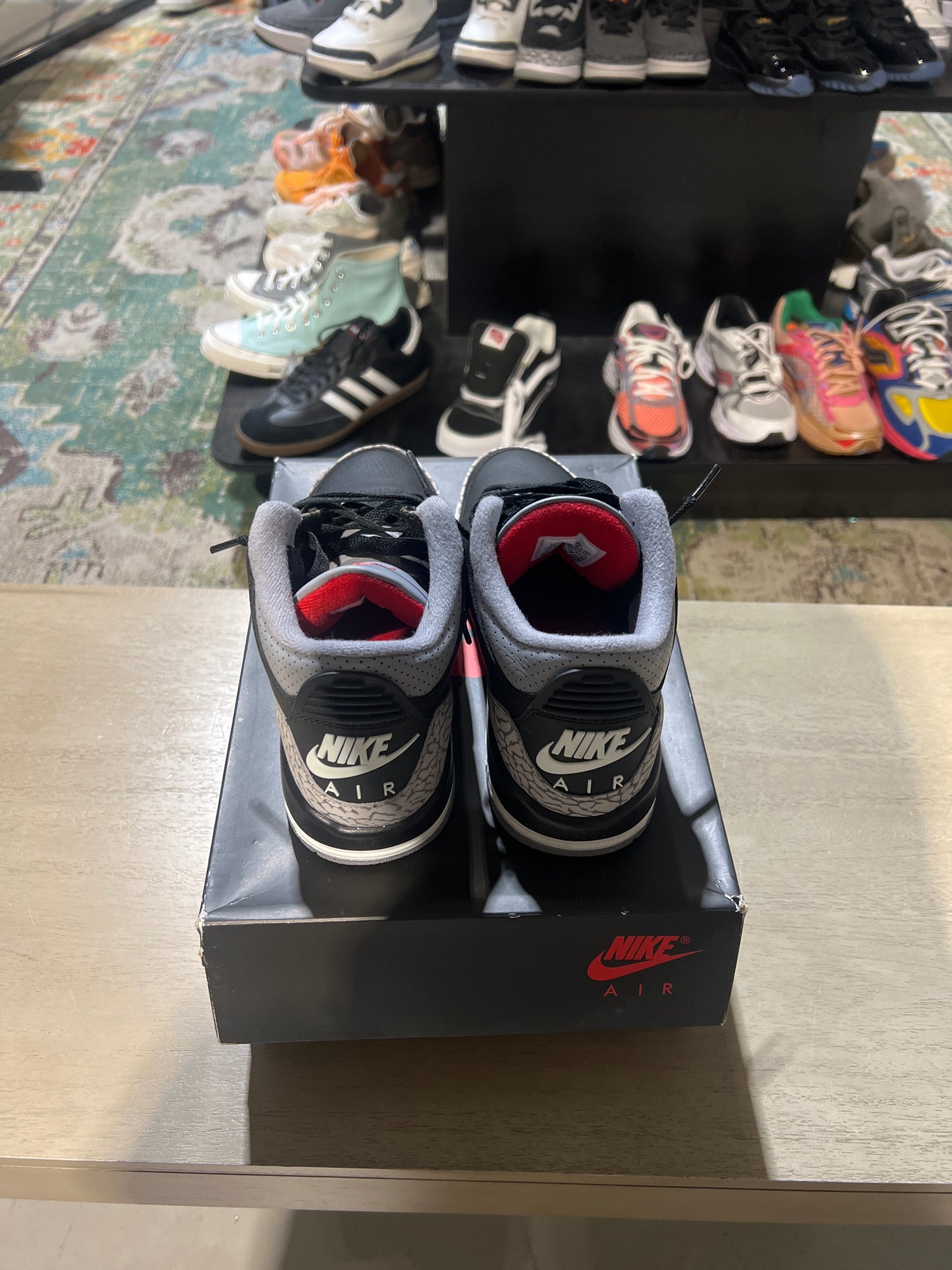 Jordan 3 black cement used 5Y