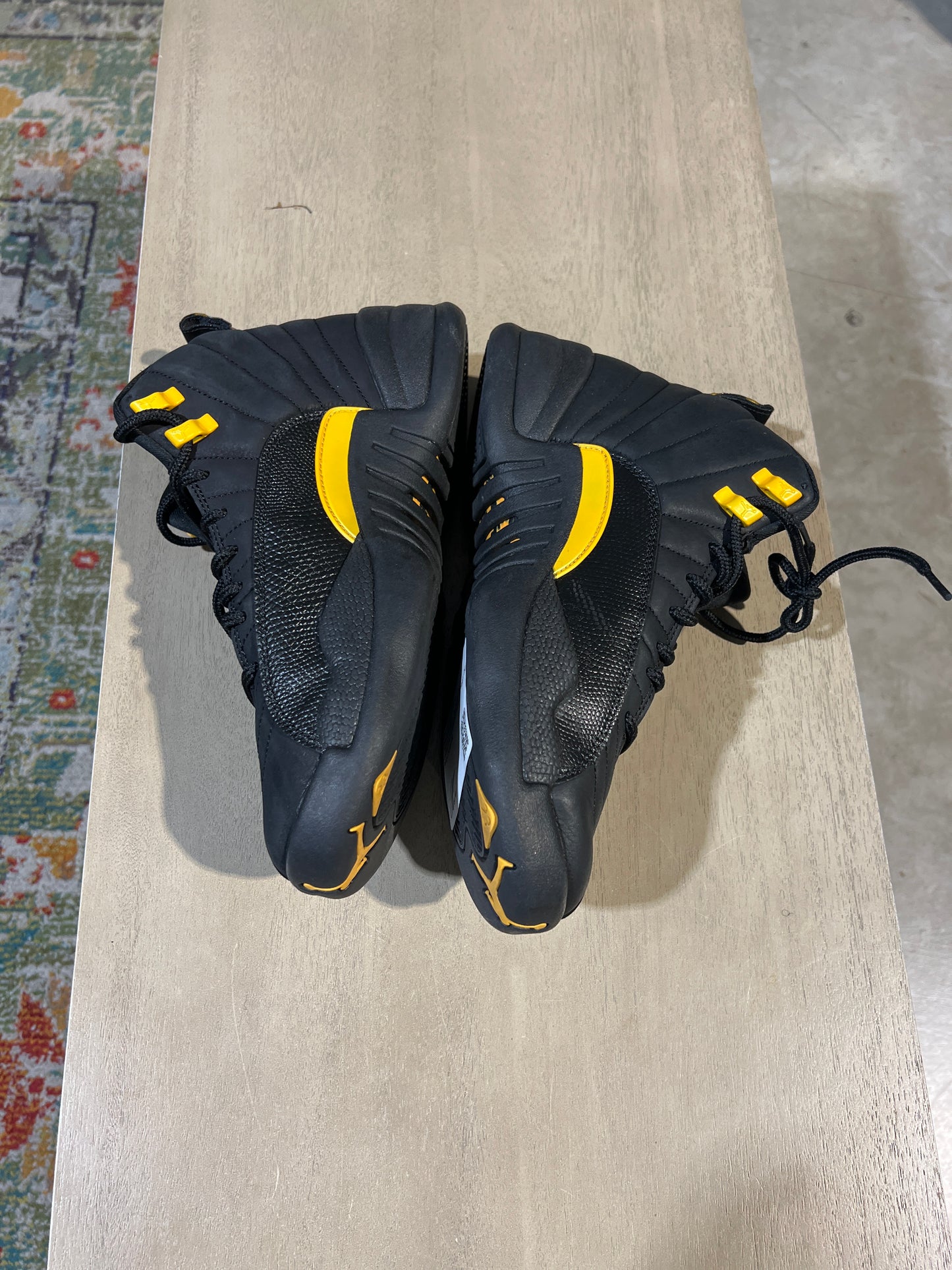 Jordan 12 Black Taxi Used Sz 9