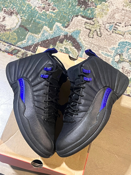 Jordan 12 Retro Black Dark Concord - Pre-Owned