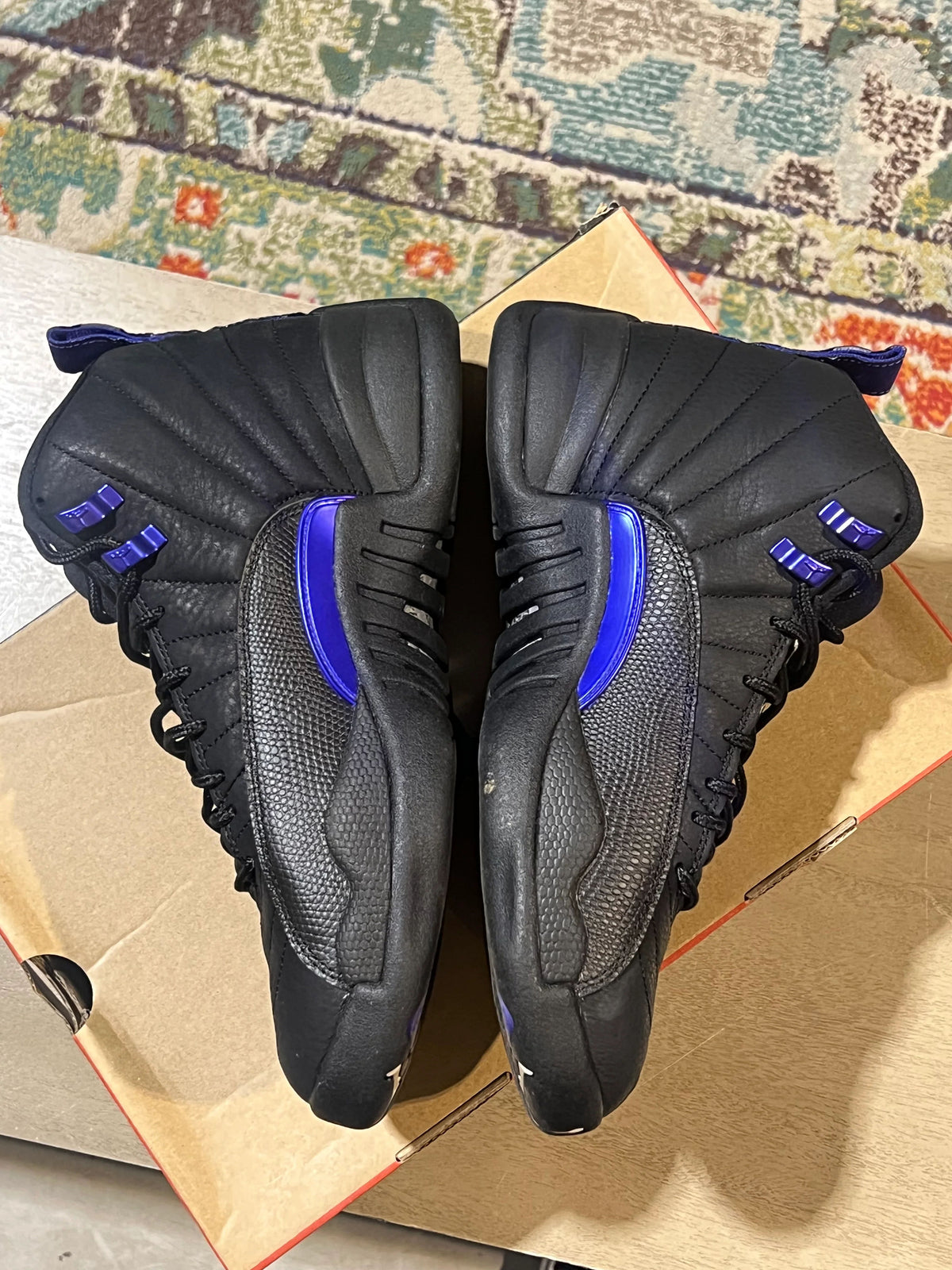 Jordan 12 Retro Black Dark Concord - Pre-Owned
