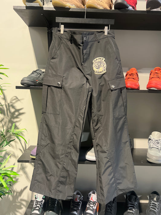 SAINT VANITY NYLON CARGOS BLACK