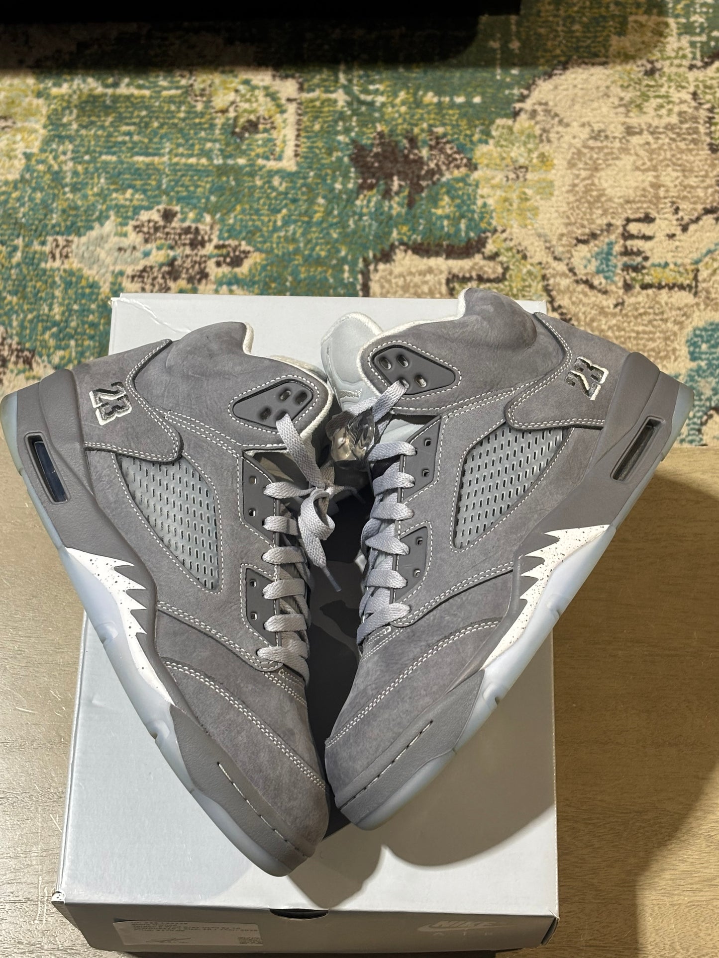 Jordan 5 Wolf Grey Used Sz 10