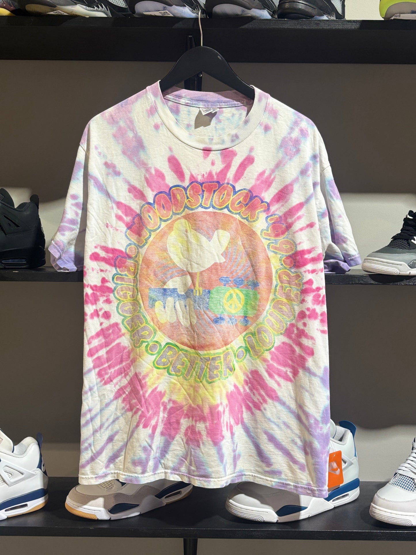 Vintage Woodstock 99 Tyedye Tee Sz L