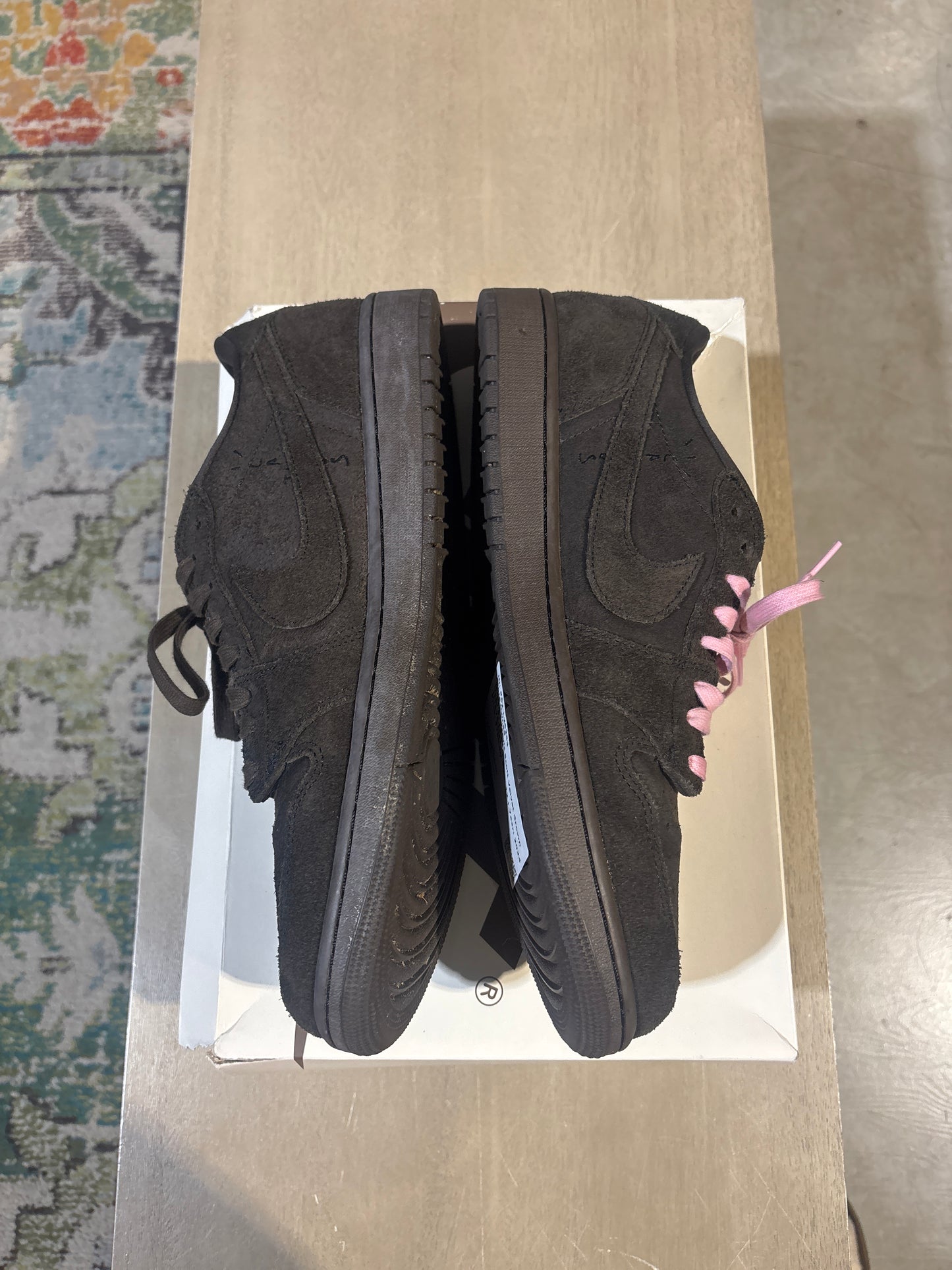 Jordan 1 Travis Scott Velvet Brown Used Sz 12 (2)