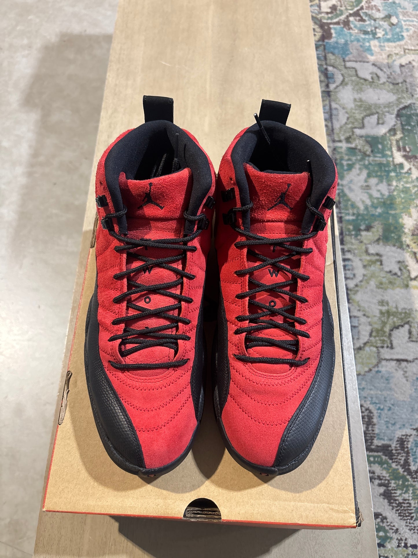 Jordan 12 Reverse Flu Game Used Sz 11