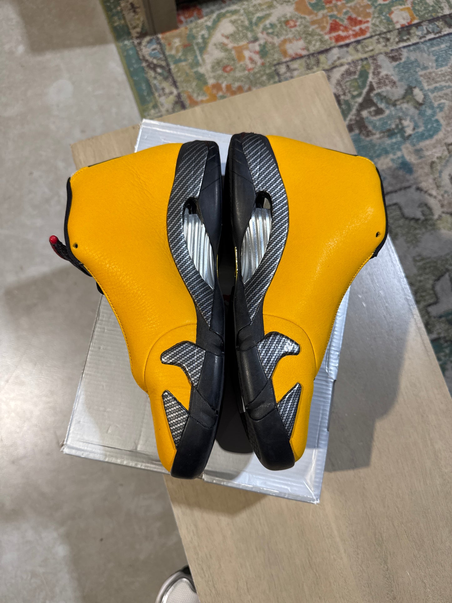 Jordan 14 University Gold Used Sz 10.5