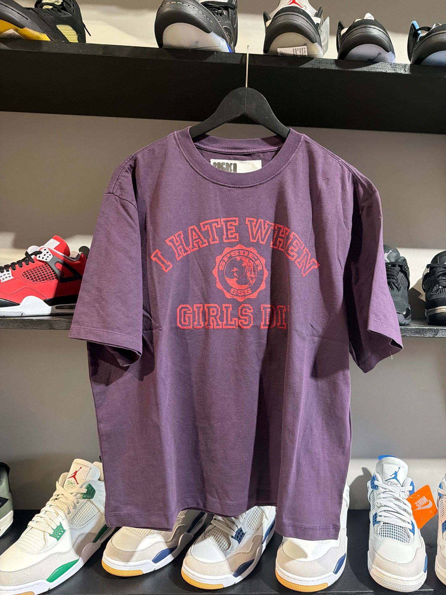 Sp5der I h8 When Girls Die Tee