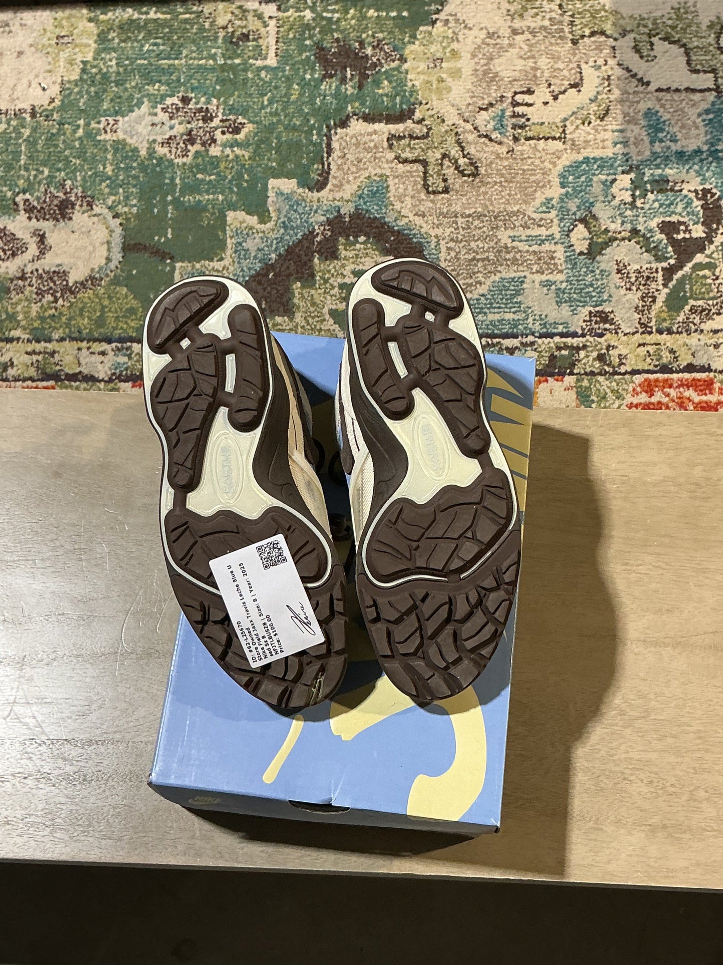 Nike Field Jaxx Travis Leche Blue Used Sz 8