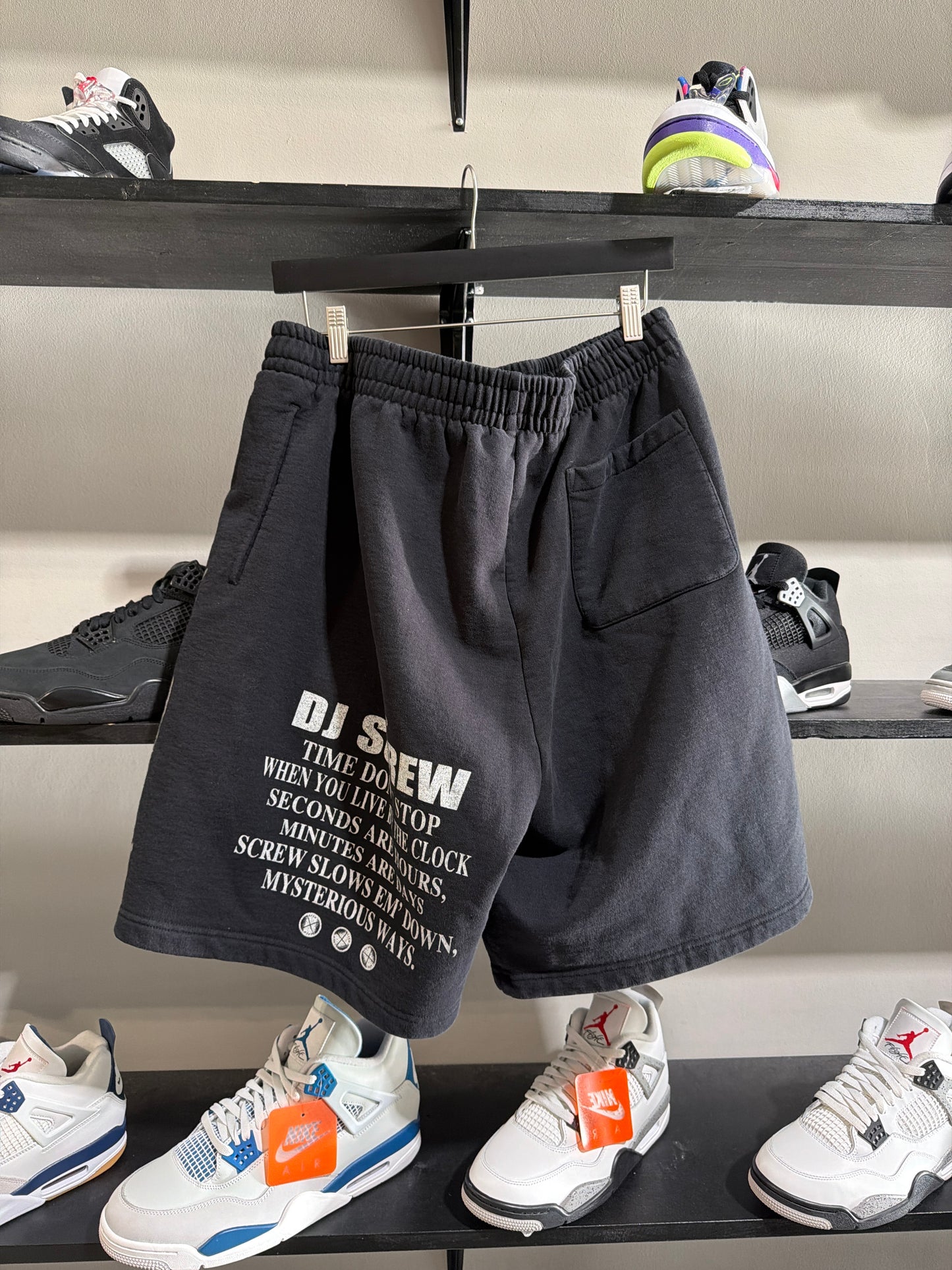 Supreme Dj Screw Black Shorts