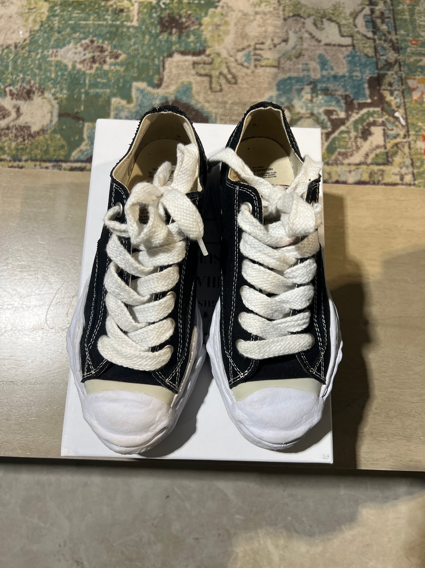 Maison mihara Hank used black white sz 10