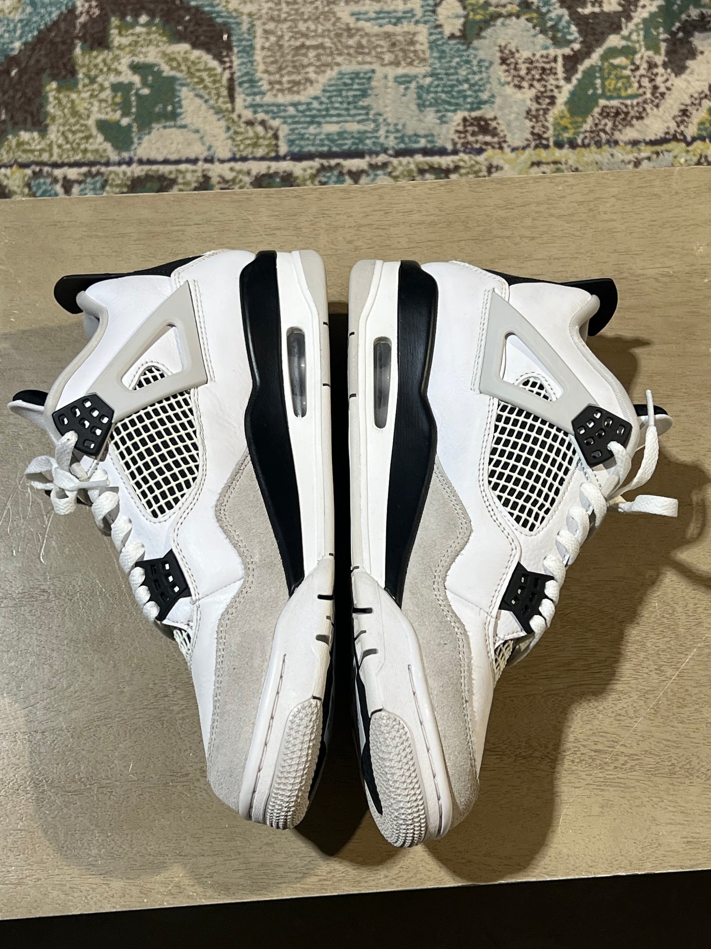 Jordan 4 Military Black Used Sz 9 NB