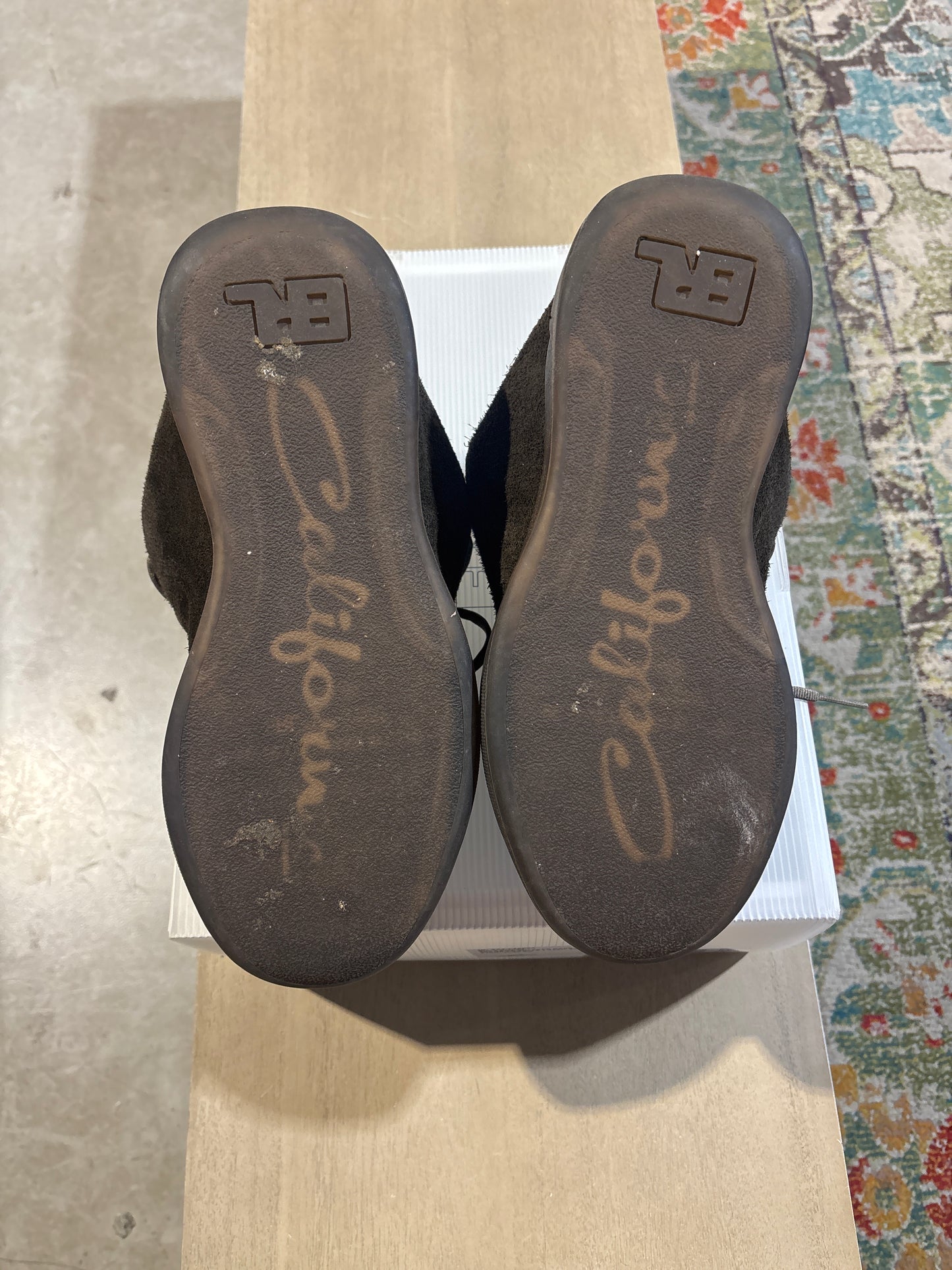 ERL Vamp Sneaker Brown/Brown Used Sz 12
