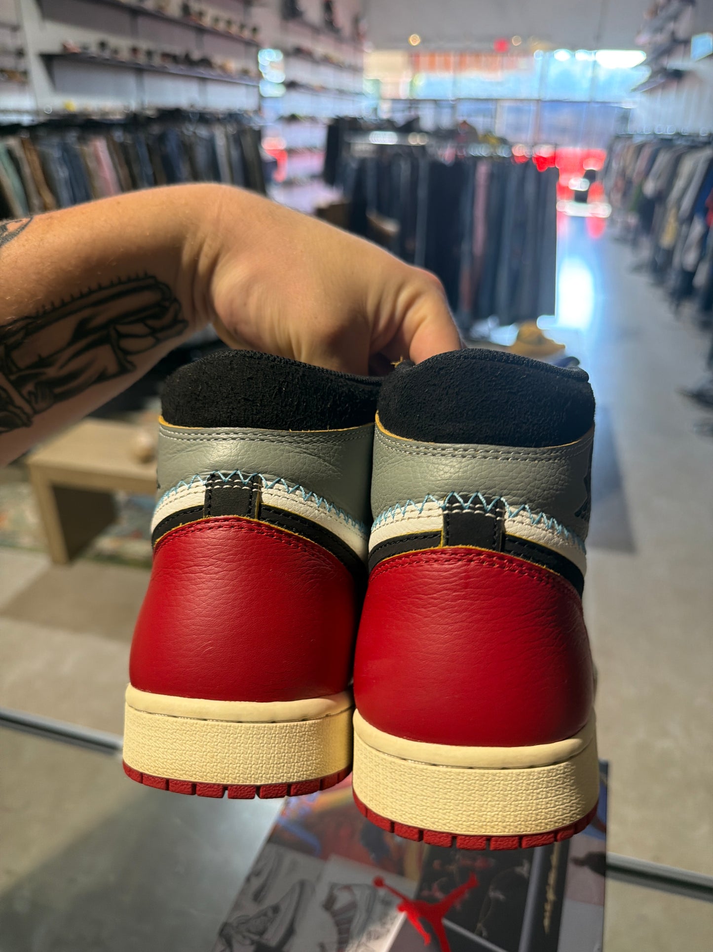 Jordan 1 Union Shadow Used Sz 9.5