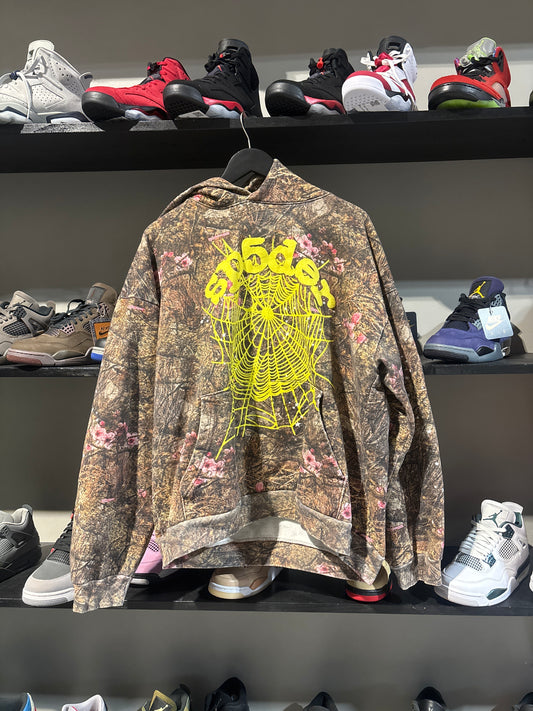 Sp5der Camo Hoodie Sz XXL