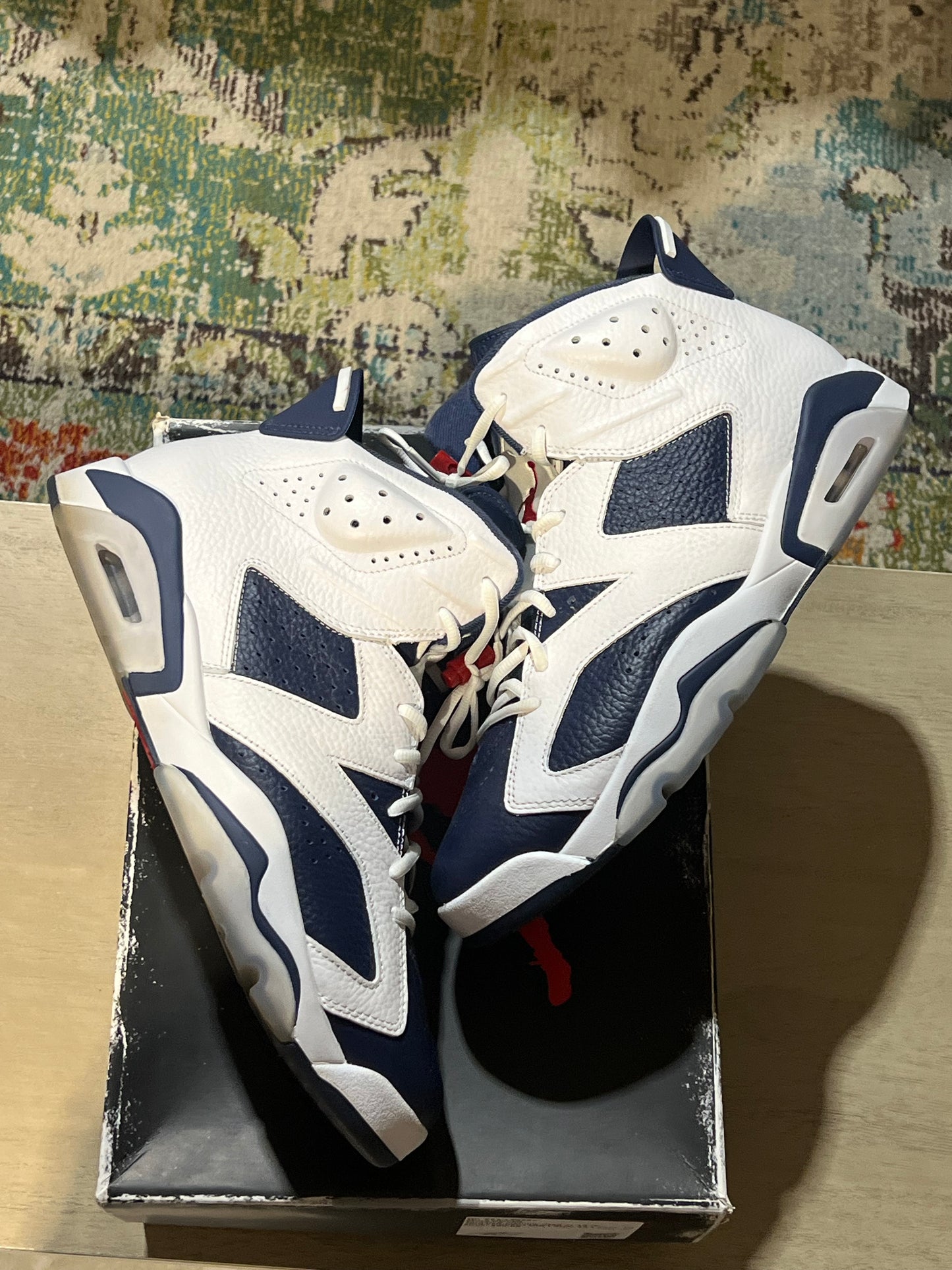 Jordan 6 olympic used sz 13 rb