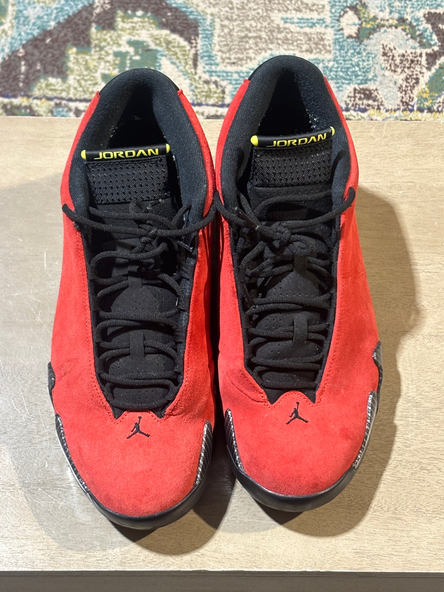 JORDAN 14 FERRARI USED SZ 12 NB