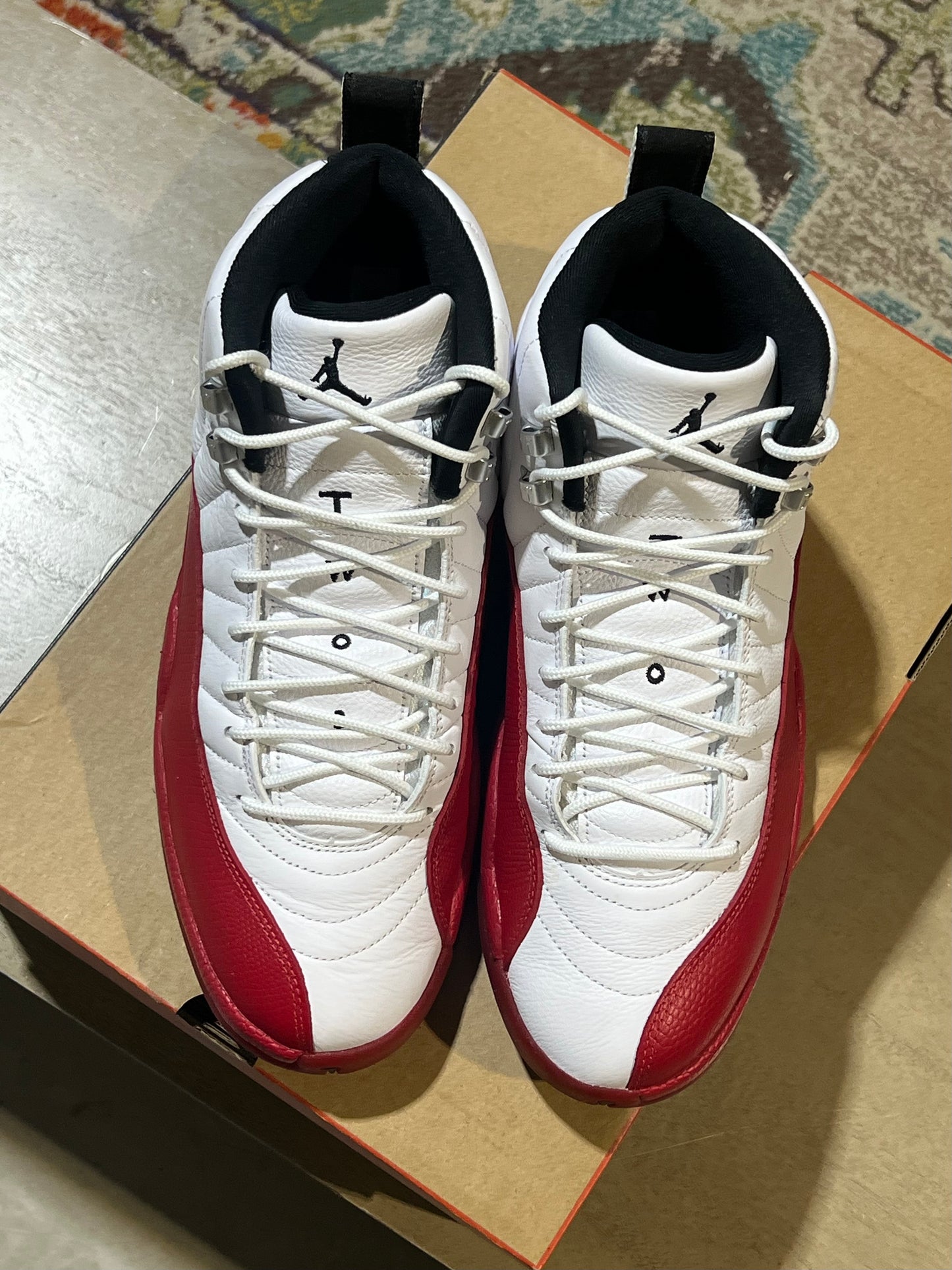 Jordan 12 Cherry Used Sz 11.5