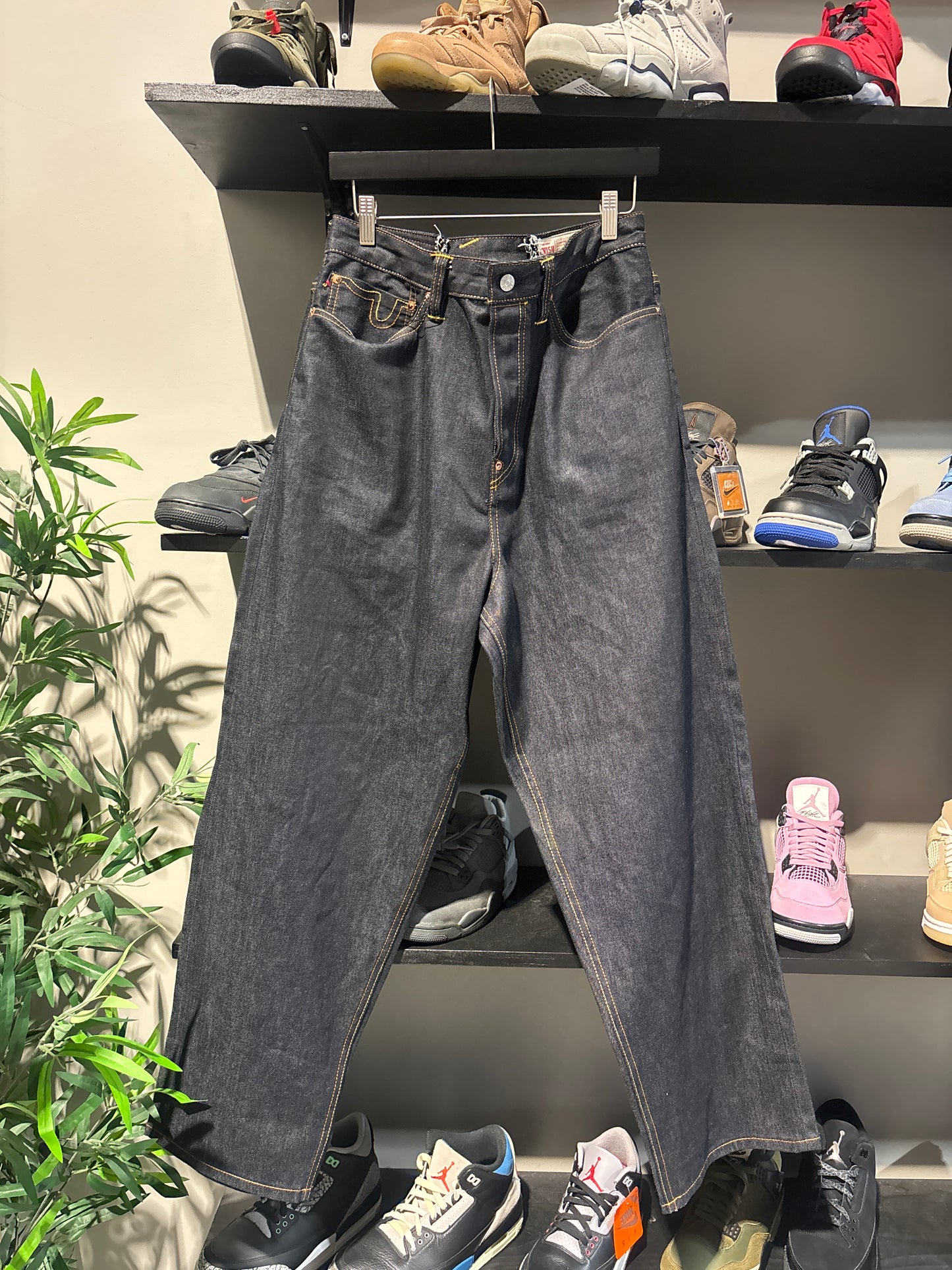 Evisu Indigo/Red Denim Sz 32