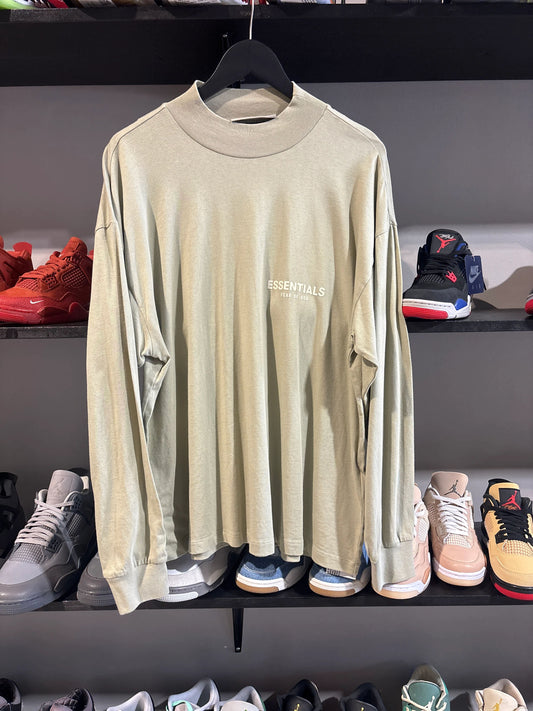 Fear Of God Essentials L/S T-Shirt Seafoam