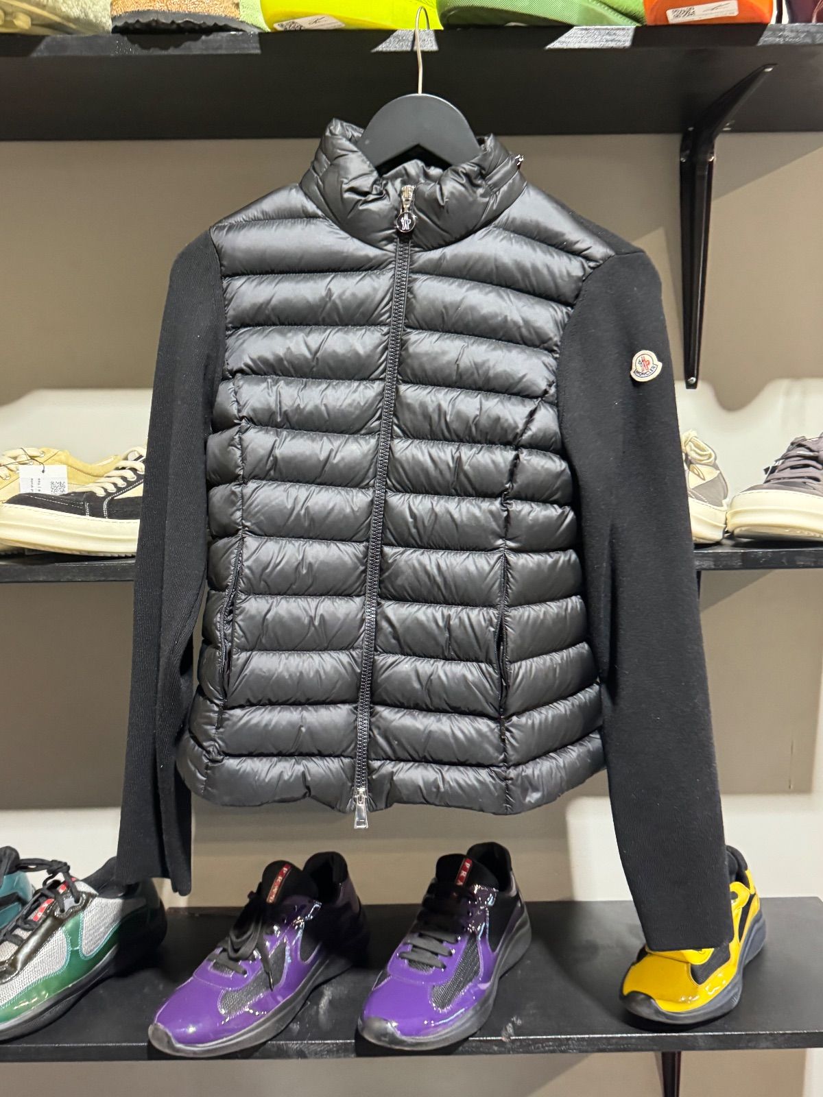 Black Moncler Wmns Puffer Jacket