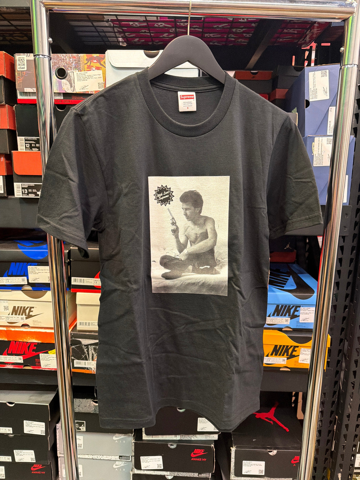 Supreme Larry Clark Gun Tee Black