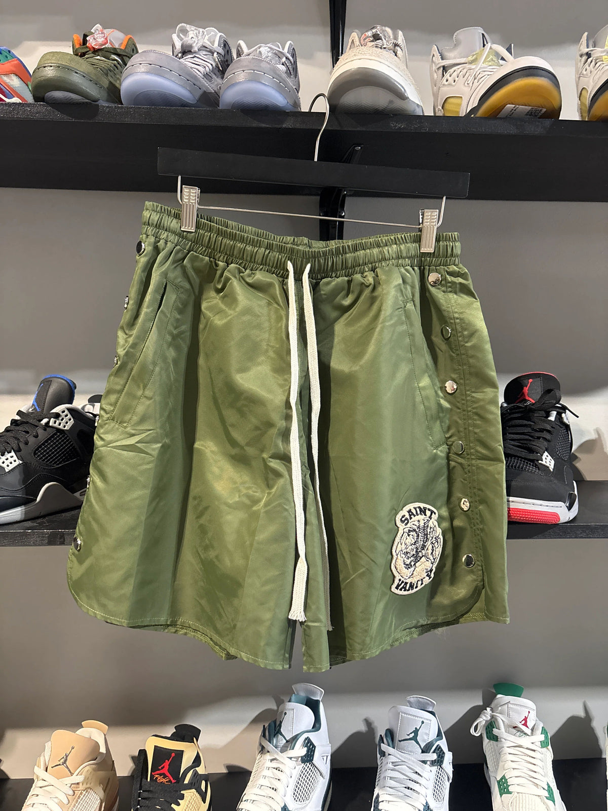 Olive Saint Vanity Satin Shorts