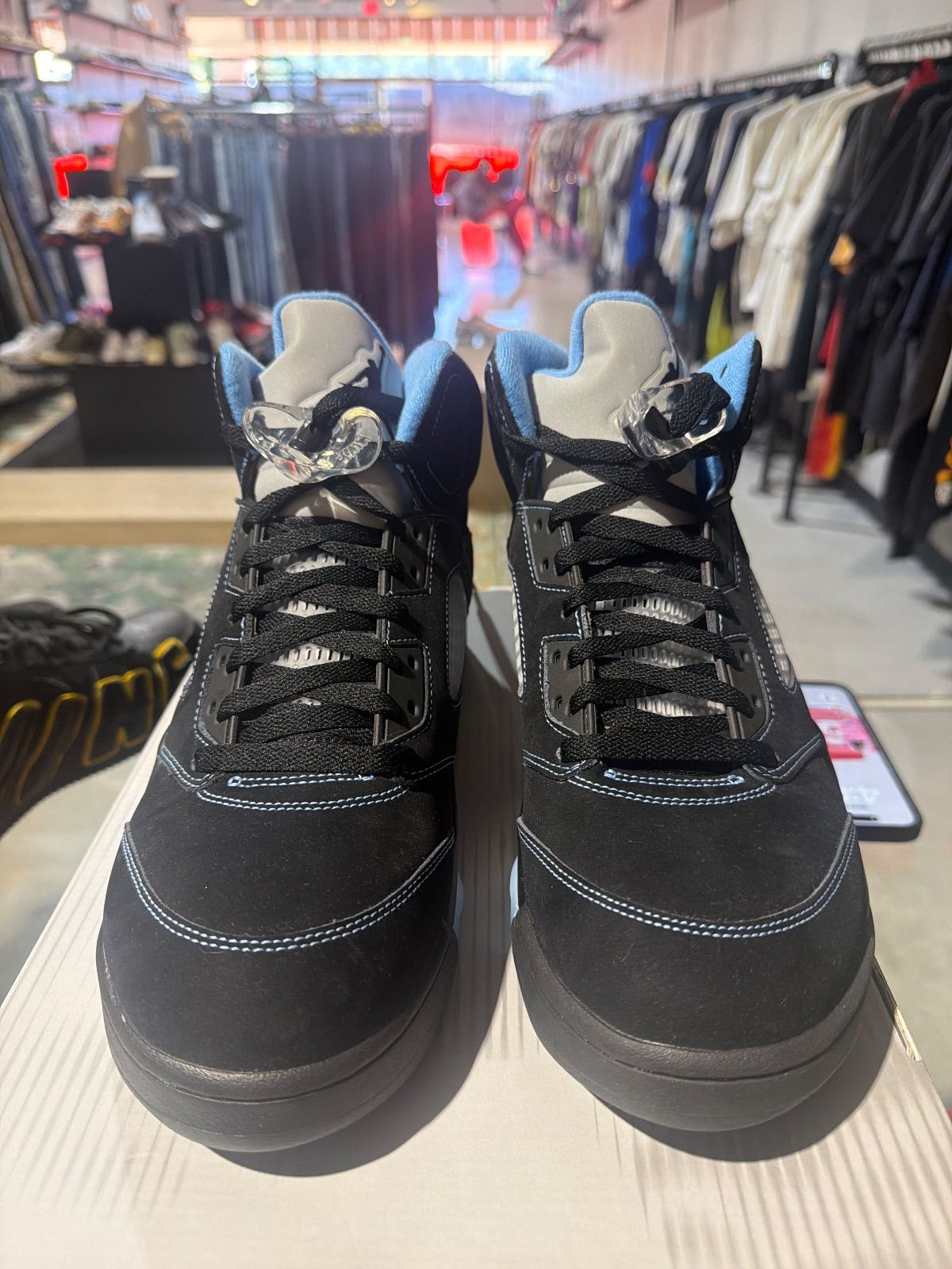 Jordan 5 Retro Black University Blue (2026) - Pre-Owned