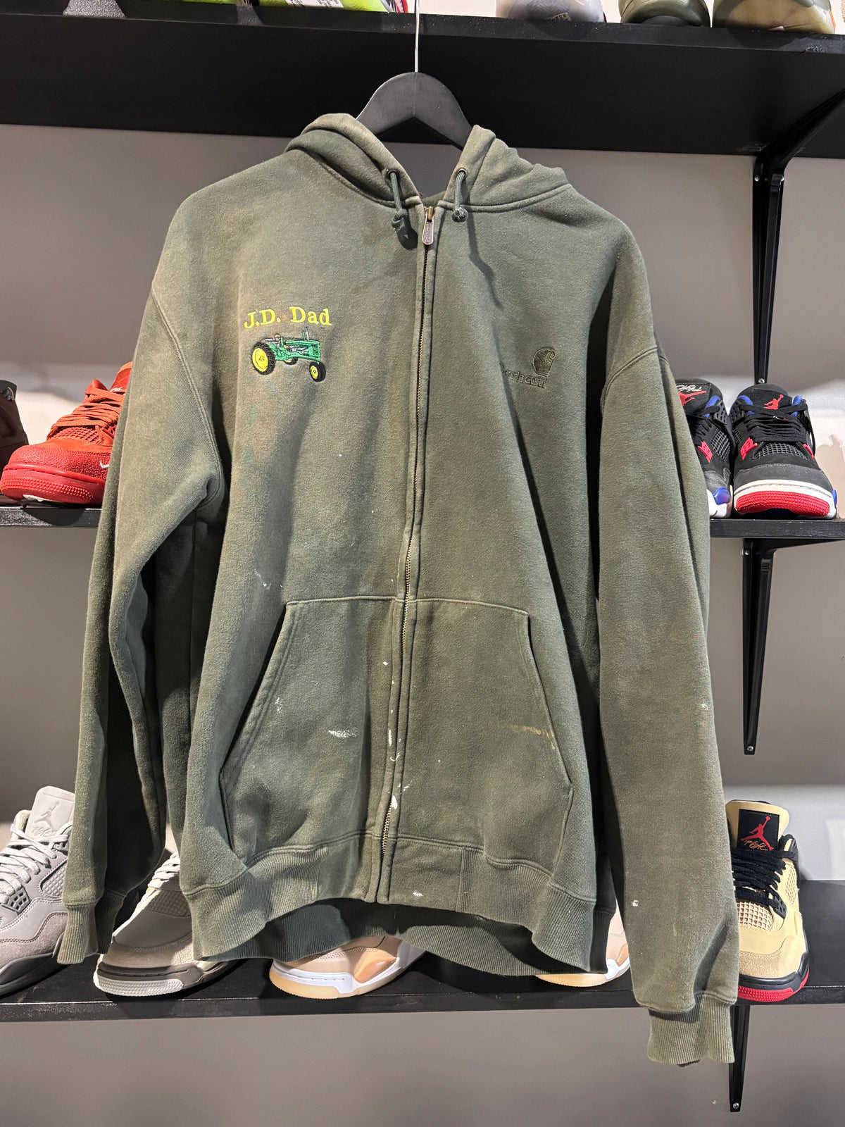 Carhartt John Deer Zipup - Pre-Owned
