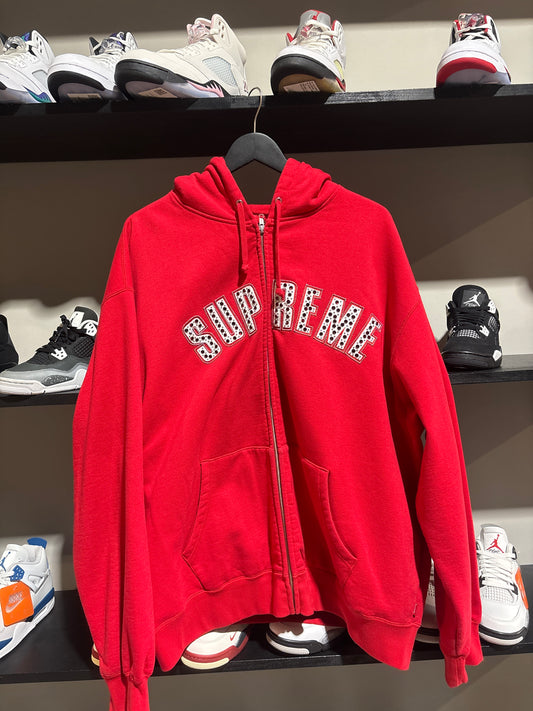 BB Simon Red Zipup Supreme Sz XL