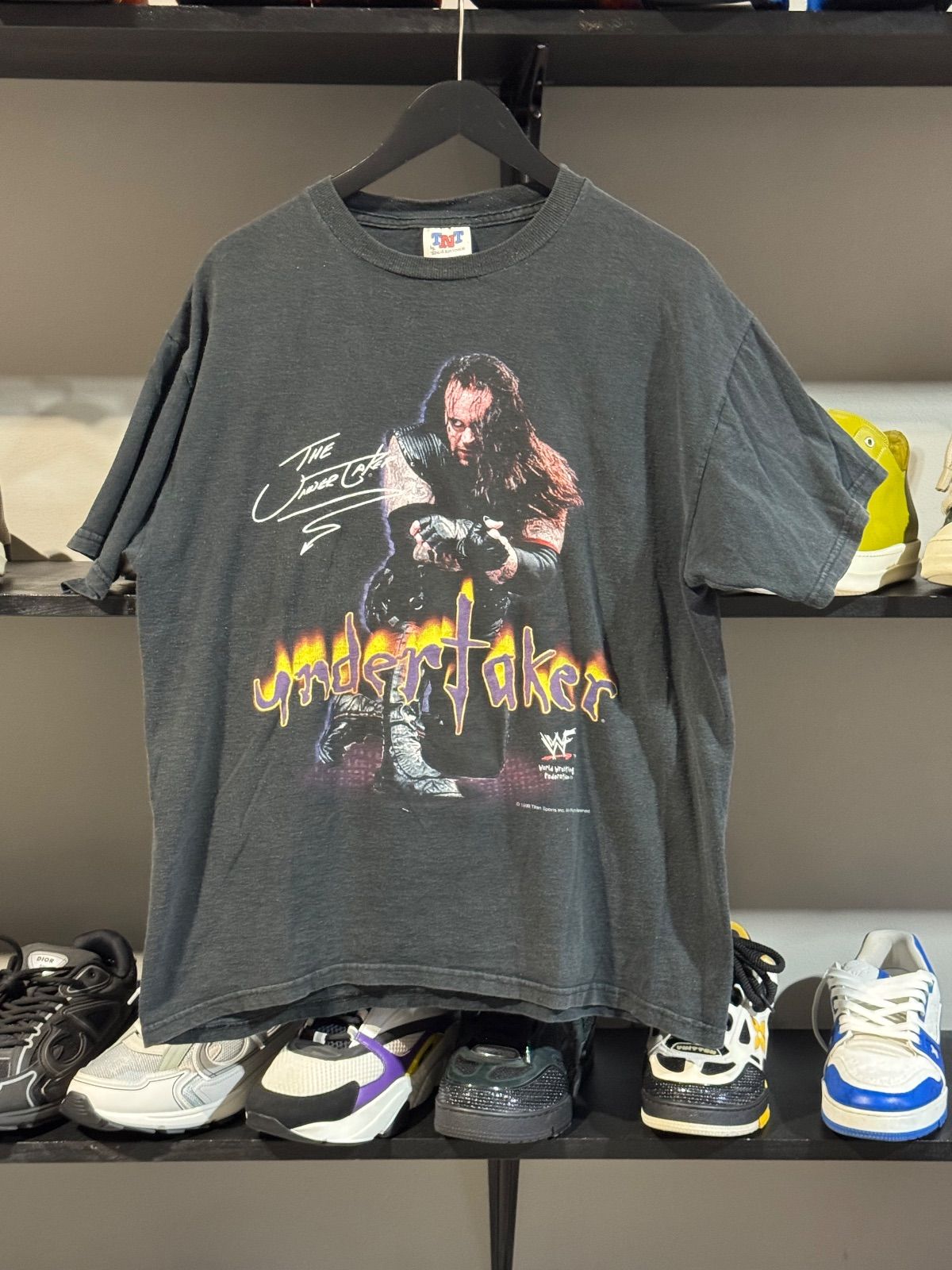 Vintage Undertaker Knee Tee Black - Vintage