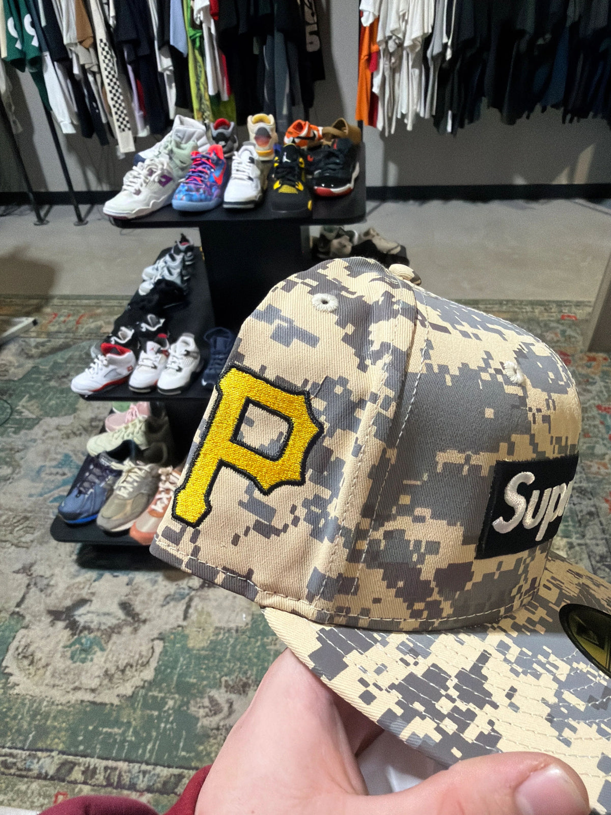 Supreme Pitt Pirates Box Logo Fitted