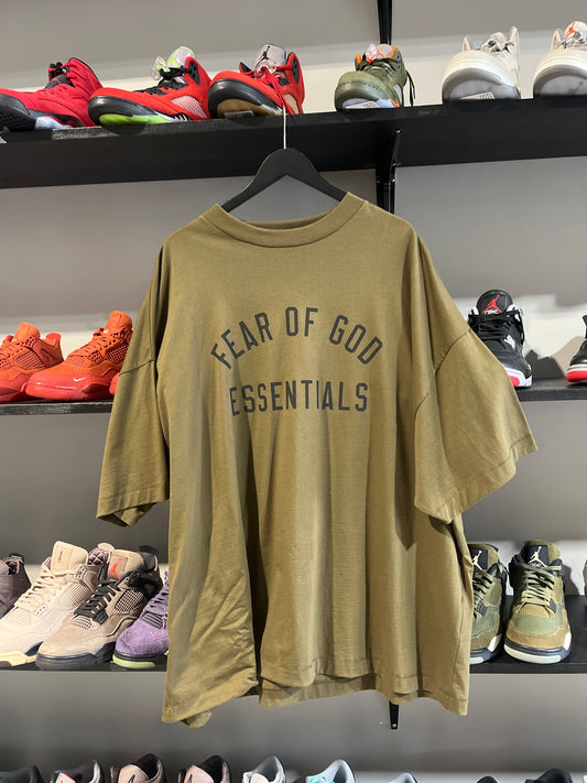 military green essentials t shirt