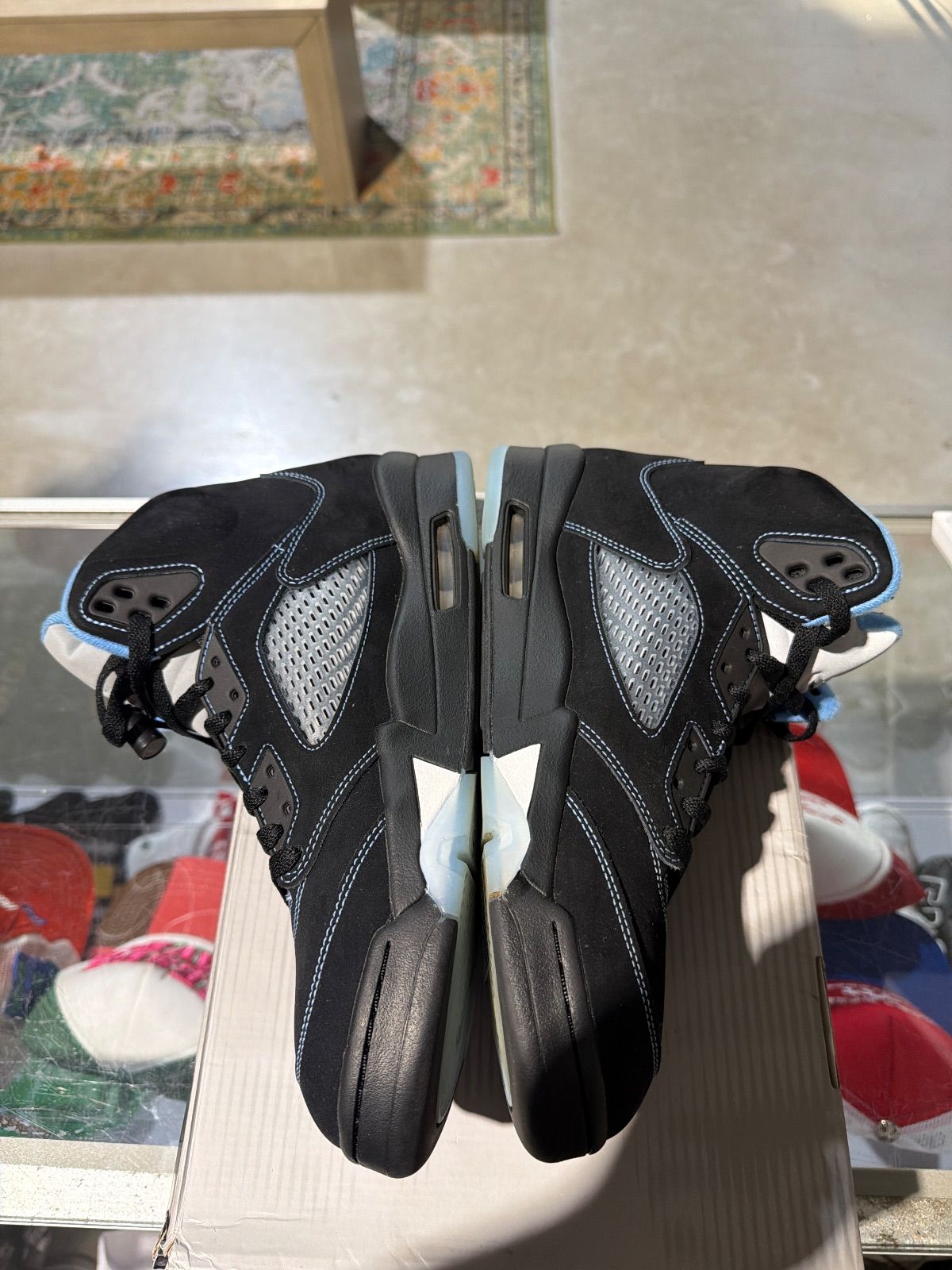 Jordan 5 Retro Black University Blue (2026) - Pre-Owned